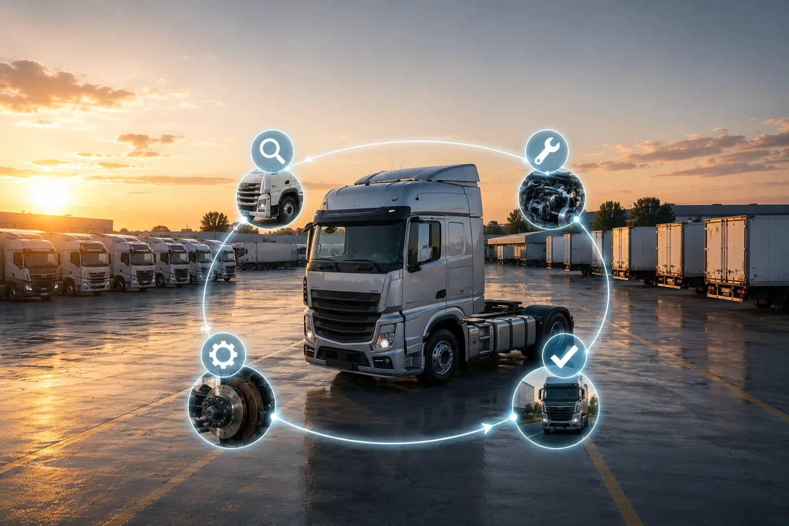 Garage Operations for Logistics: Daily Fleet Control