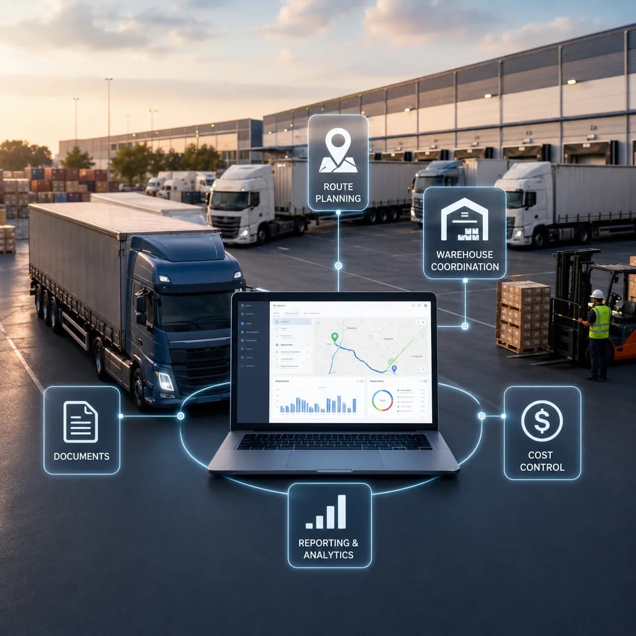 Supply Chain Solution for Trucking Companies