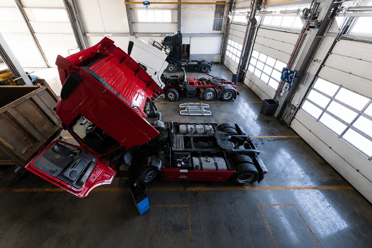 Garage Management System for Logistics Operations