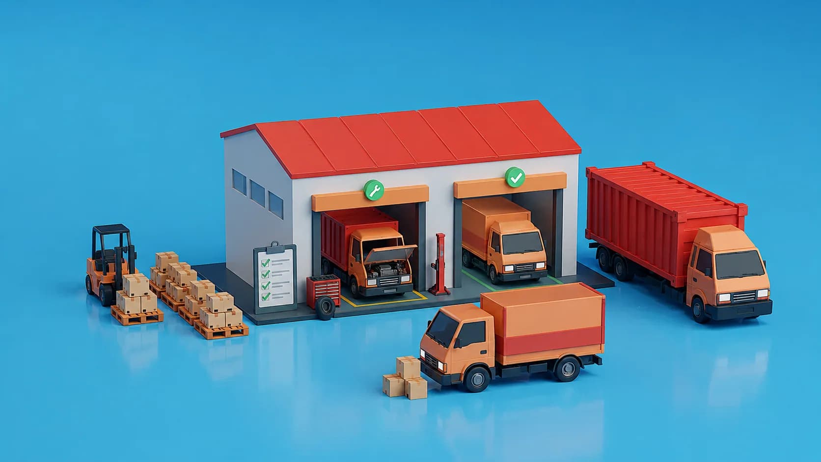 Garage Management System for Logistics Operations