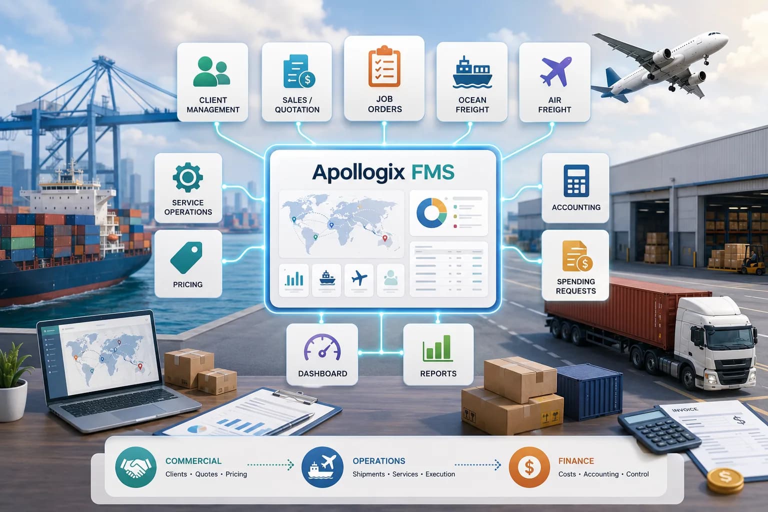 Freight Forwarding SME Operations Software
