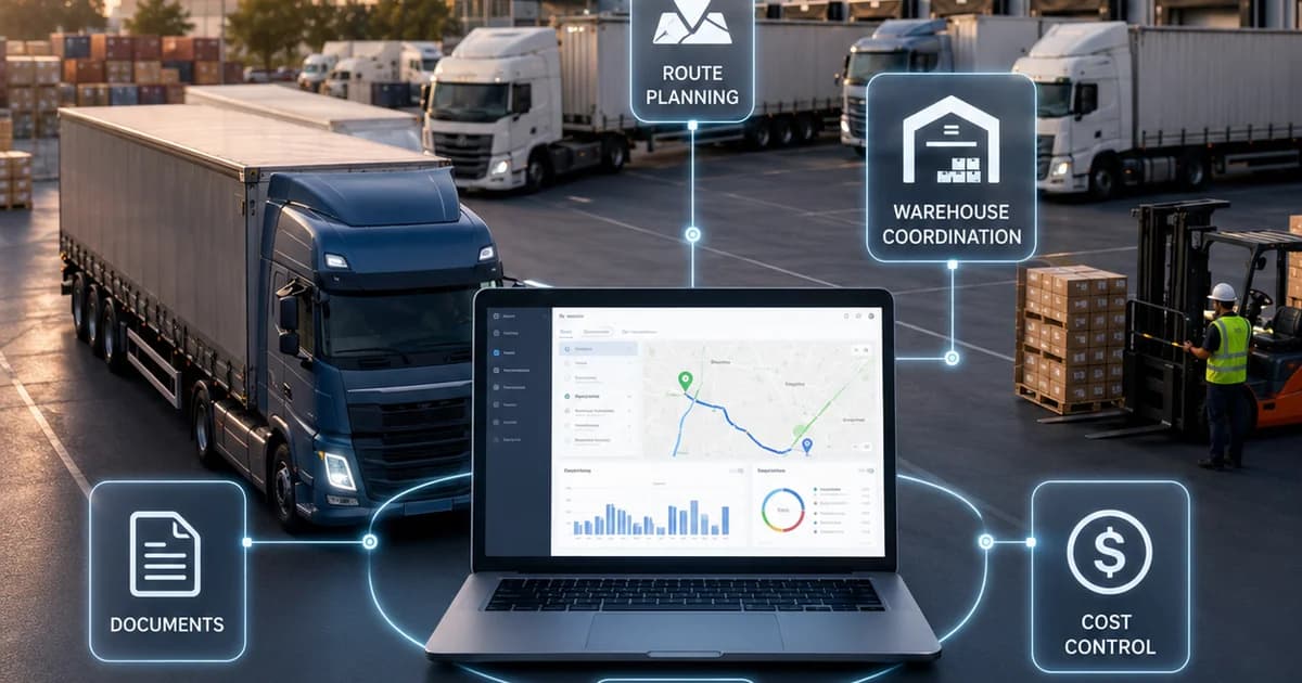 Supply Chain Solution for Trucking Companies
