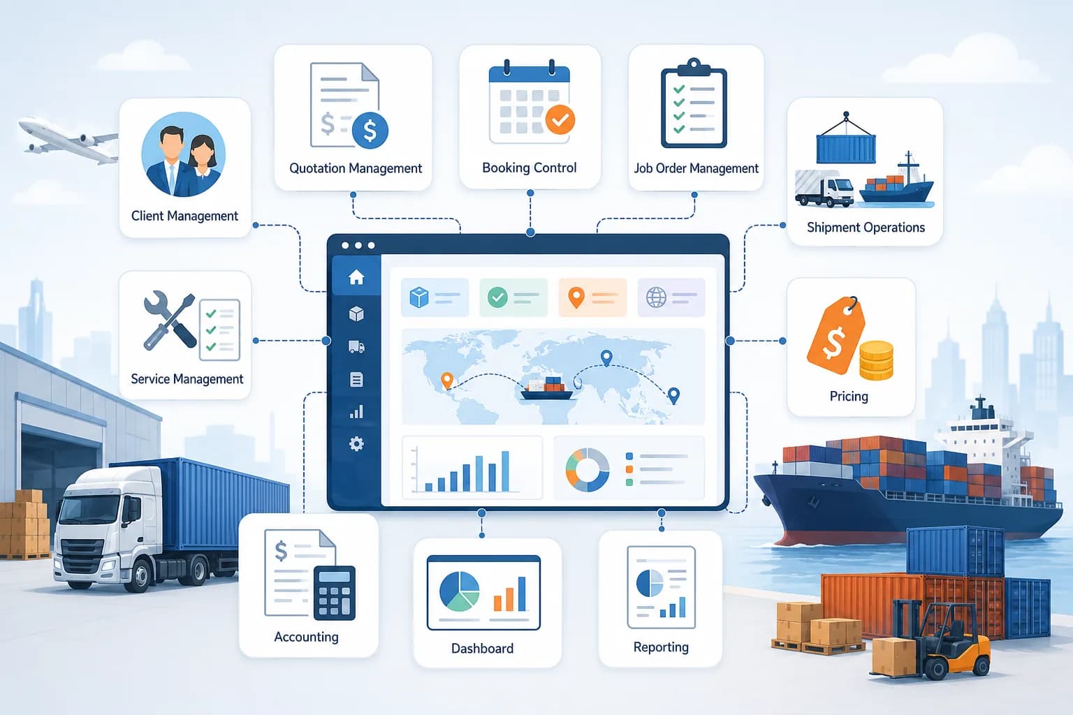 Freight Forwarding Operations Software for SMEs