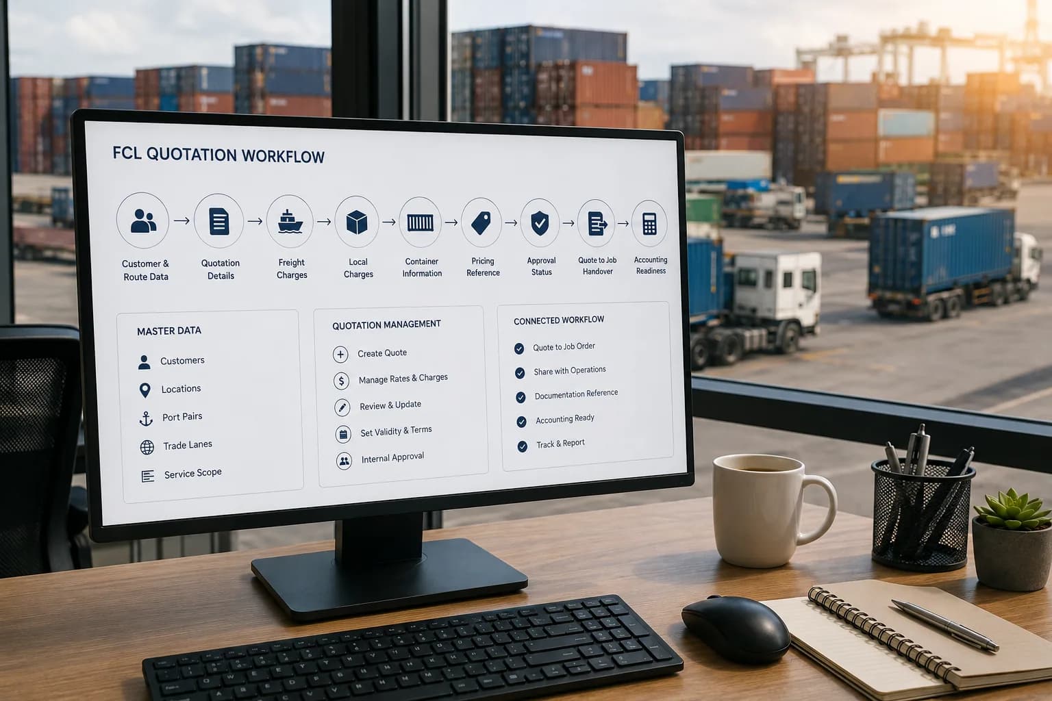 FCL Customer Quotation Management Software