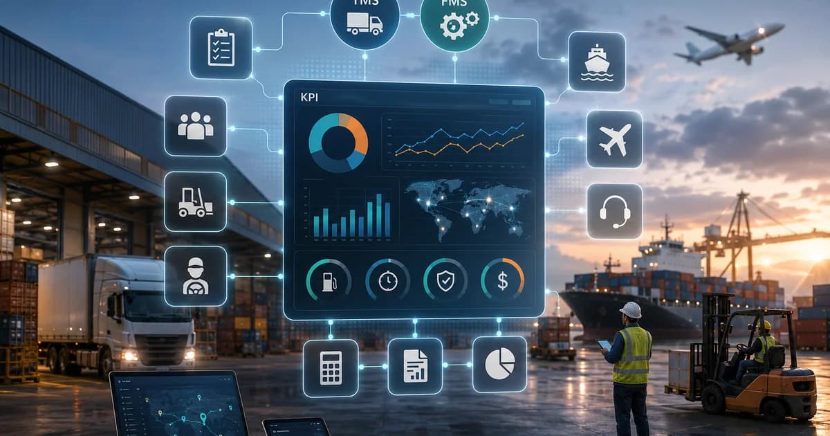 Logistics Operations KPI Dashboard Tracking System