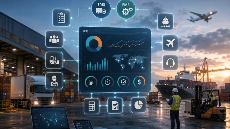 Logistics Operations KPI Dashboard Tracking System